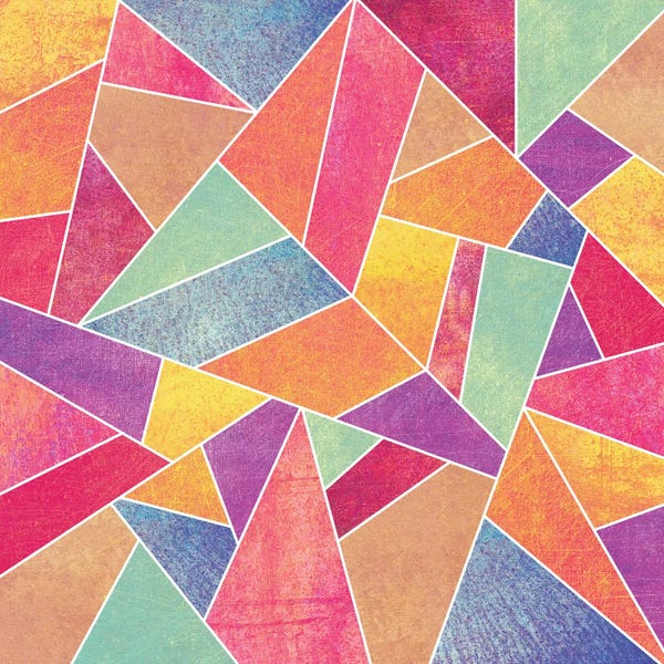 Shape Up: Colorful Stone by Elisabeth Fredriksson