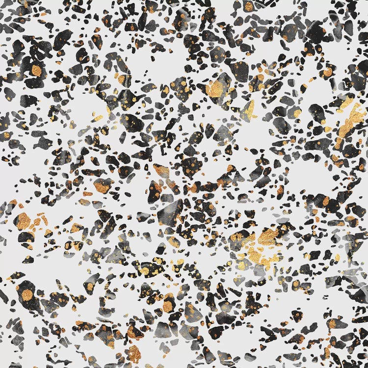 Gold Speckled Terrazzo by Elisabeth Fredriksson wall art
