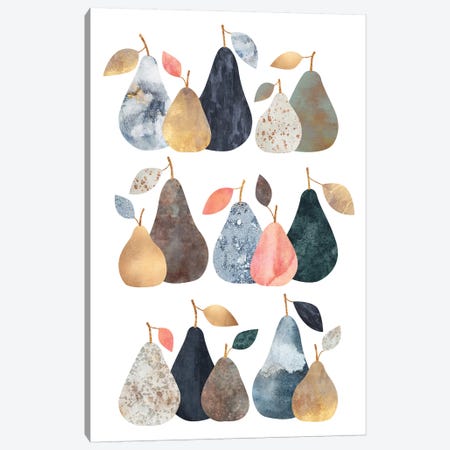 Pears Canvas Print #ELF294} by Elisabeth Fredriksson Canvas Print