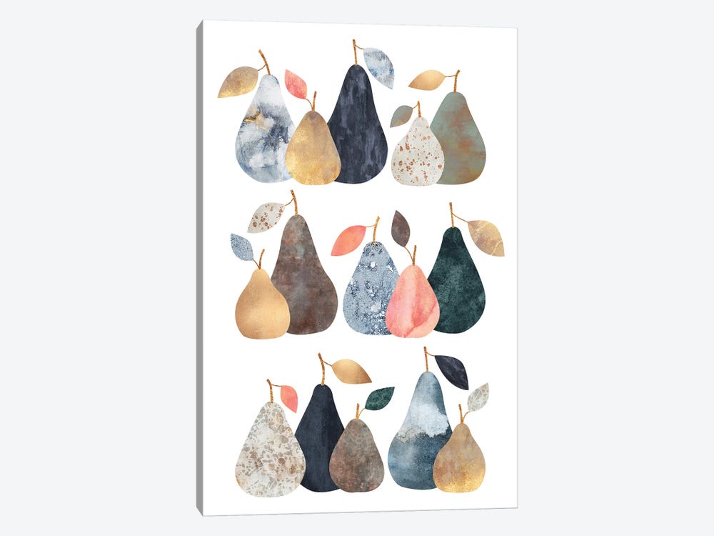 Pears by Elisabeth Fredriksson 1-piece Canvas Art Print