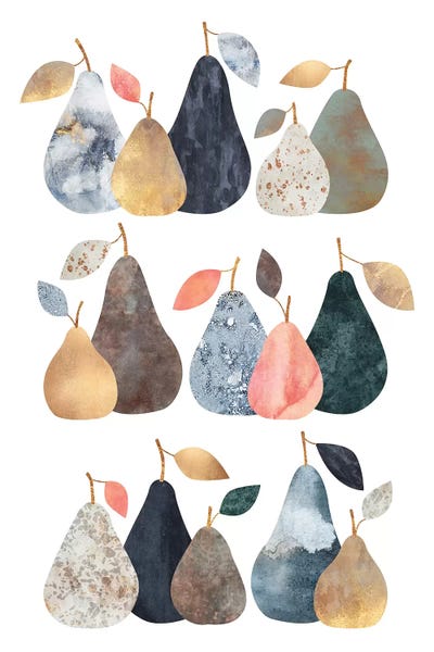 Scandinavian Décor: Pears by Elisabeth Fredriksson