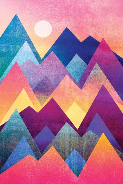 Large Modern Art - Canvas Prints: A New Day by Elisabeth Fredriksson