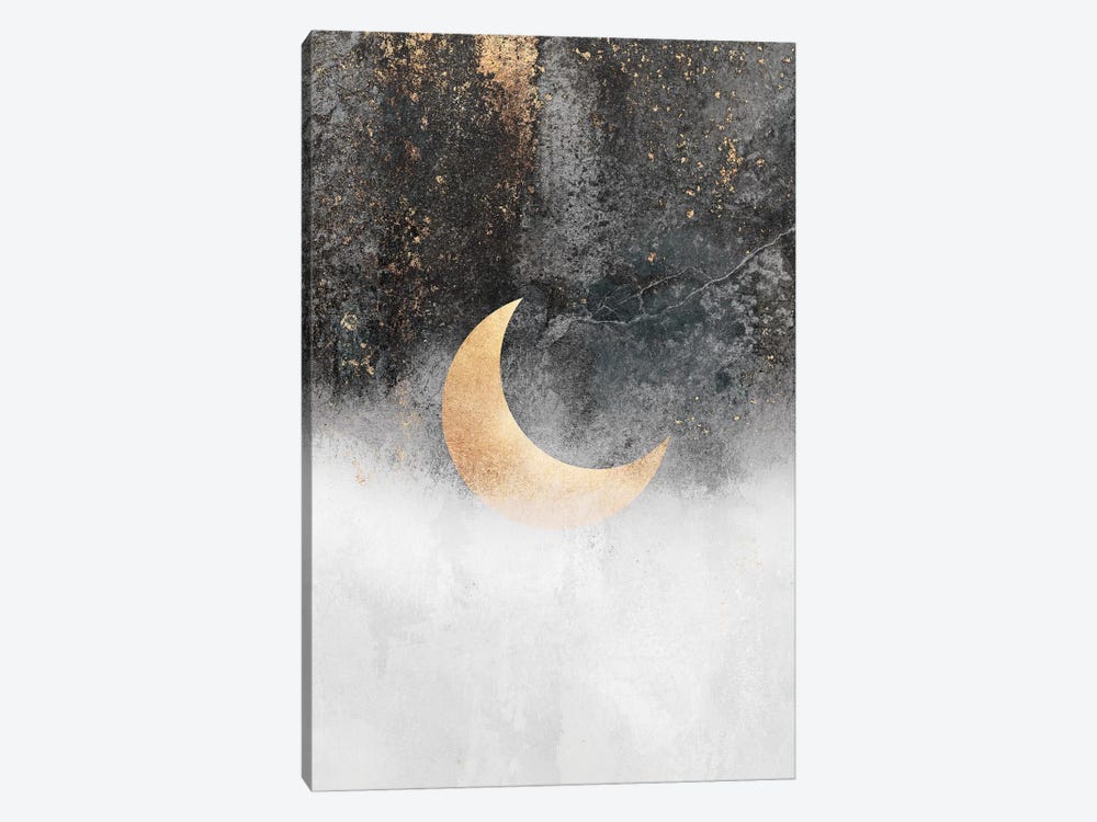 Crescent Moon by Elisabeth Fredriksson 1-piece Canvas Print