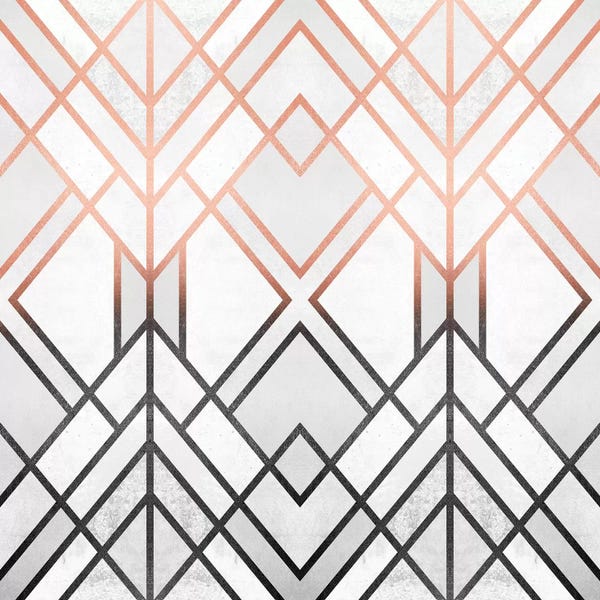 Glam Bedroom: Gradient Geo by Elisabeth Fredriksson