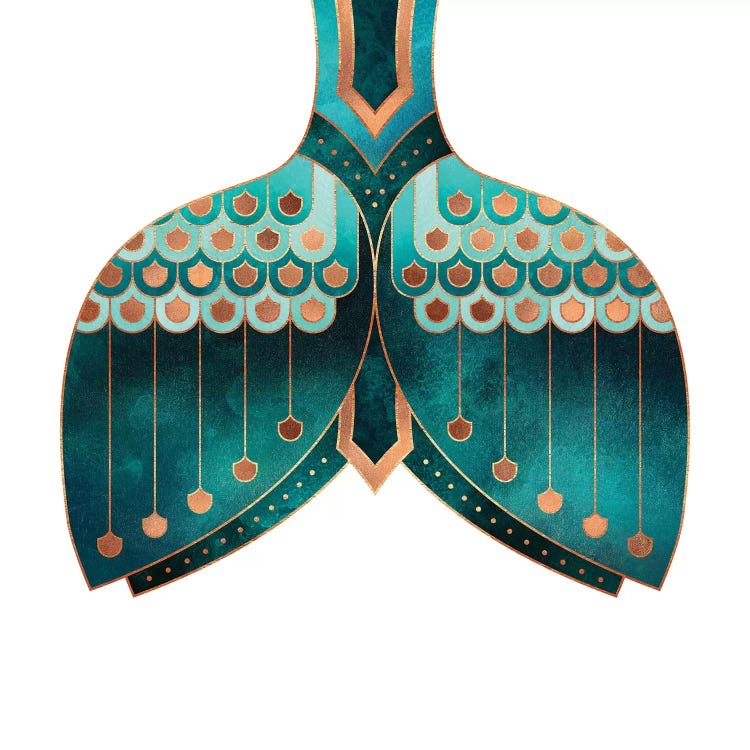Mermaid by Elisabeth Fredriksson wall art