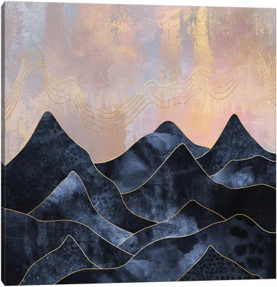 Mountainscape I Canvas Art Print - Elisabeth Fredriksson