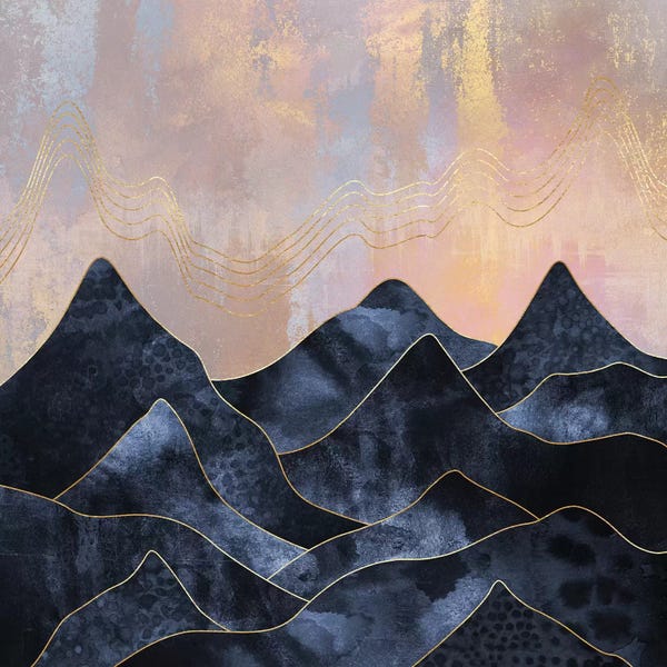 Elisabeth Fredriksson: Mountainscape I by Elisabeth Fredriksson