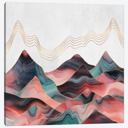 Mountainscape II Canvas Print #ELF309} by Elisabeth Fredriksson Canvas Wall Art