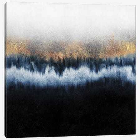 Golden Horizon - Square Canvas Print #ELF320} by Elisabeth Fredriksson Canvas Artwork