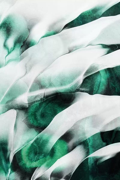 Emerald Flow by Elisabeth Fredriksson acrylic art print