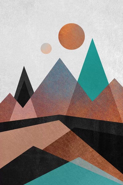 Scandinavian Office: Copper Mountains by Elisabeth Fredriksson