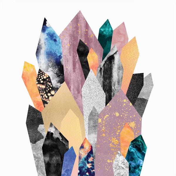 Scandinavian Office: Crystals by Elisabeth Fredriksson