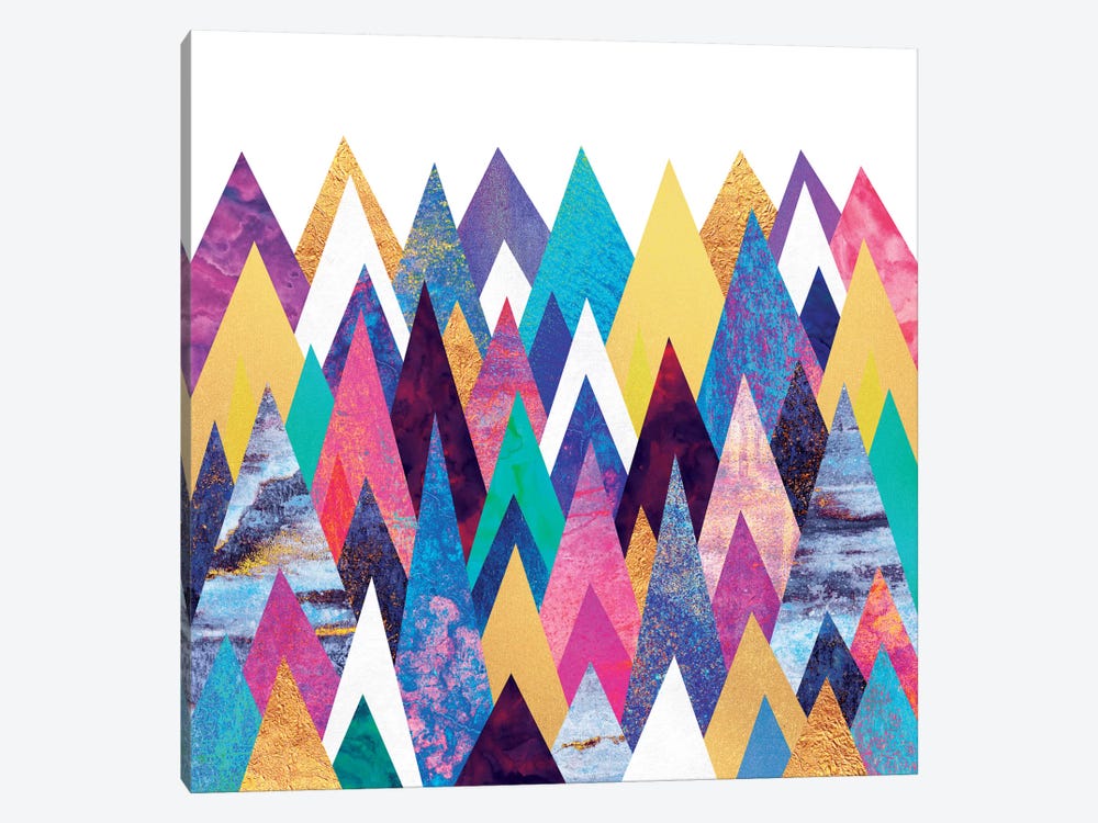 Enchanted Mountains by Elisabeth Fredriksson 1-piece Canvas Wall Art