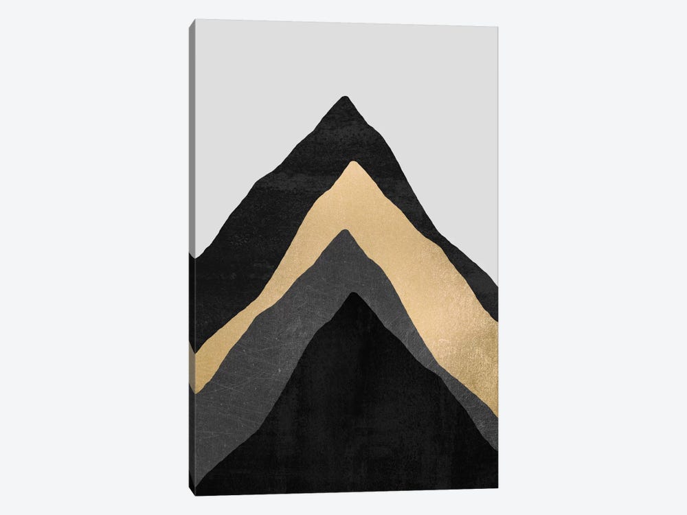 Four Mountains by Elisabeth Fredriksson 1-piece Canvas Artwork