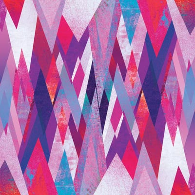 Geo Abstract by Elisabeth Fredriksson framed canvas print