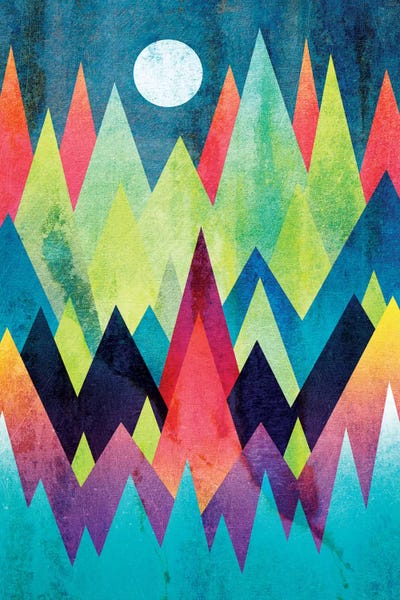 Land Of Northern Lights by Elisabeth Fredriksson art print