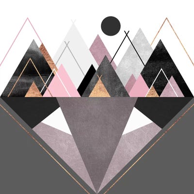 Nordic Wilderness by Elisabeth Fredriksson framed canvas print