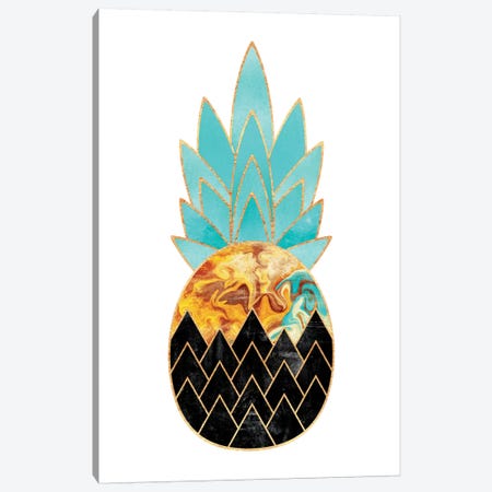 Precious Pineapple III Canvas Print #ELF89} by Elisabeth Fredriksson Canvas Art Print
