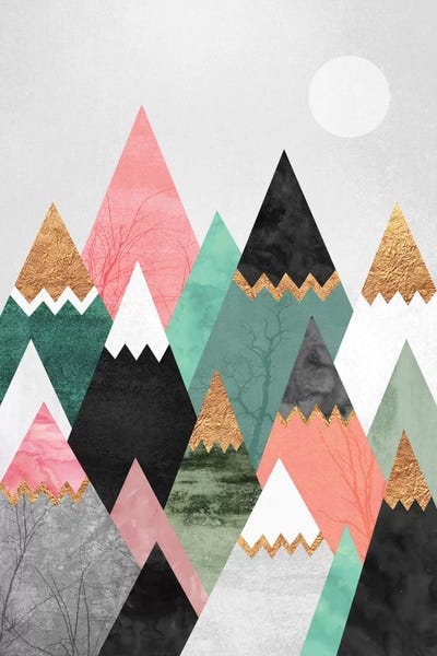 Office: Pretty Mountains by Elisabeth Fredriksson