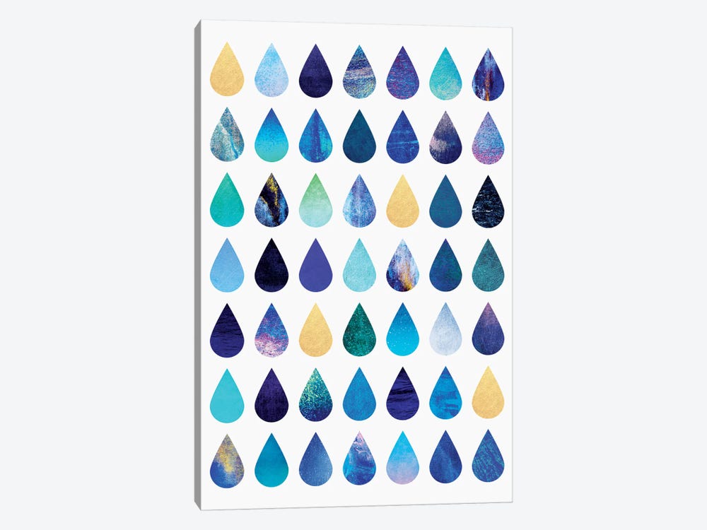 Rain by Elisabeth Fredriksson 1-piece Canvas Art Print