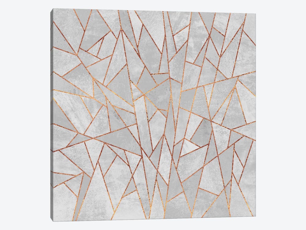Shattered Concrete by Elisabeth Fredriksson 1-piece Canvas Print