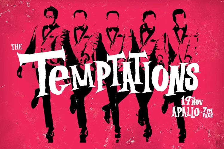 The Temptations by Elliot Griffin wall art