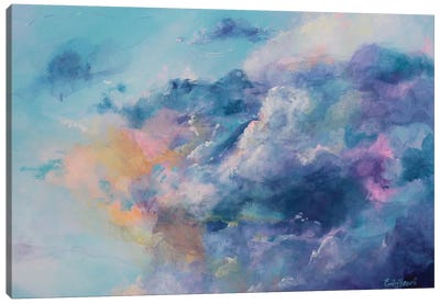 In The Clouds Canvas Art Print