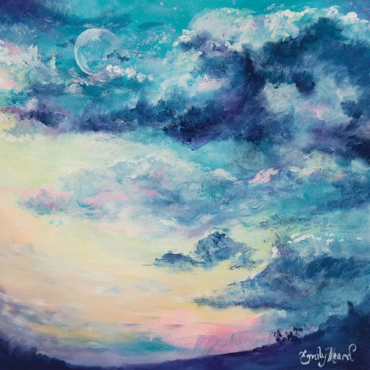 Lunar  by Emily Louise Heard wall art