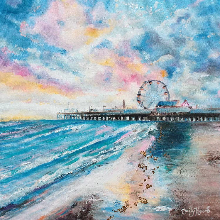 Candy Floss by Emily Louise Heard wall art
