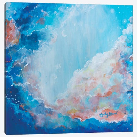 Cloud Nine Canvas Print #ELH44} by Emily Louise Heard Canvas Wall Art