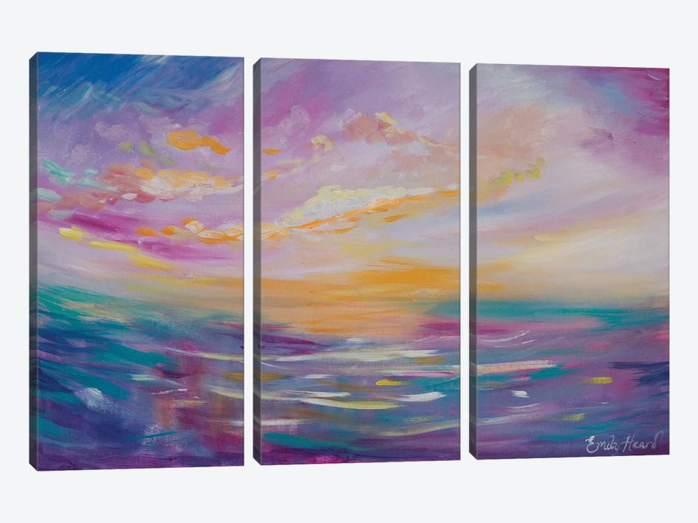 Dreams by Emily Louise Heard 3-piece Canvas Art