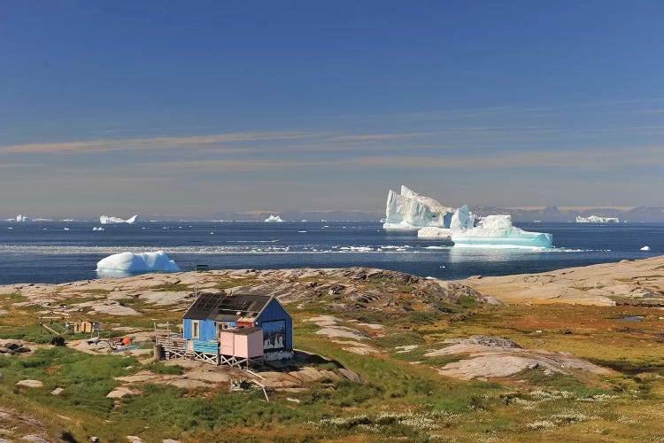 A Hut With A View - Greenland by Elmar Weiss wall art