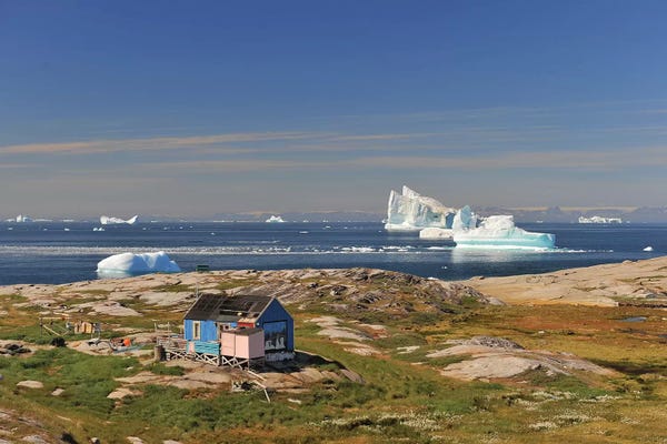 Greenland: A Hut With A View - Greenland by Elmar Weiss