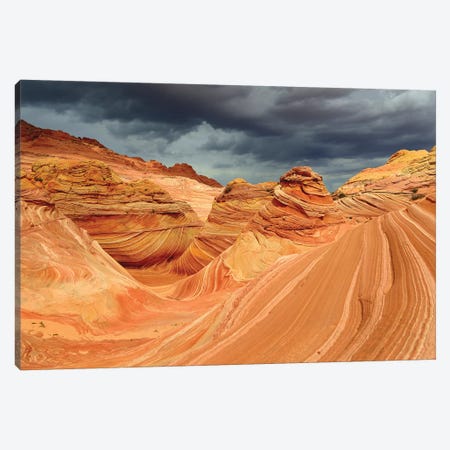 Bad Weather Approaching In The Wave Canvas Print #ELM182} by Elmar Weiss Art Print