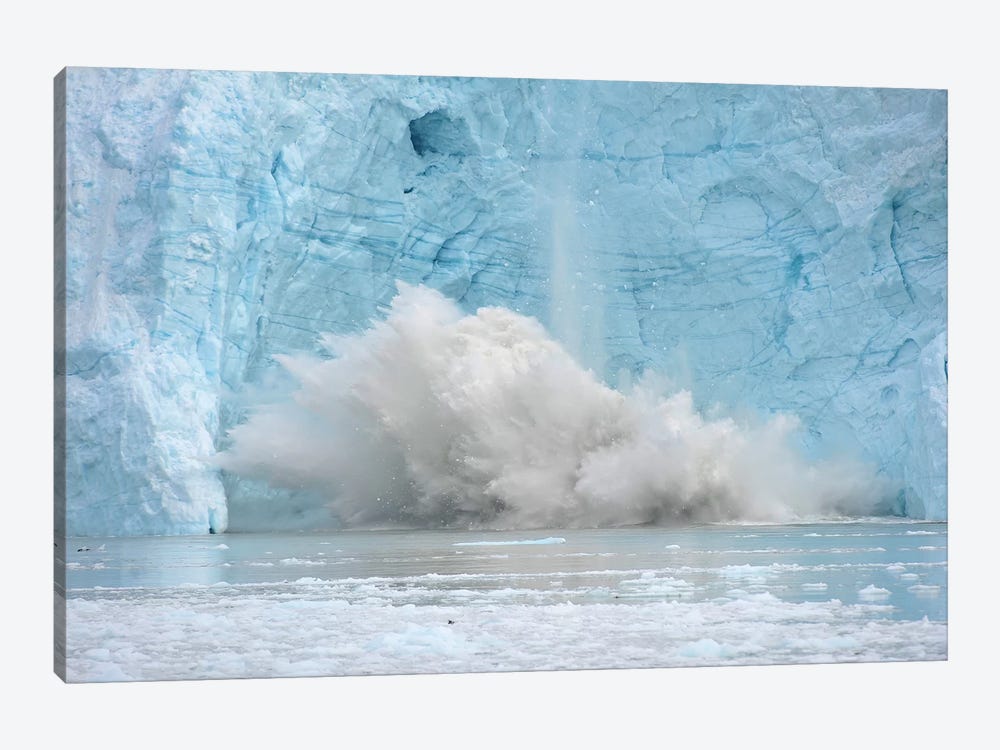Calving Glacier In Greenland by Elmar Weiss 1-piece Canvas Artwork