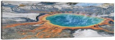 Grand Prismatic Spring - Yellowstone Np Canvas Art Print - National Park Art