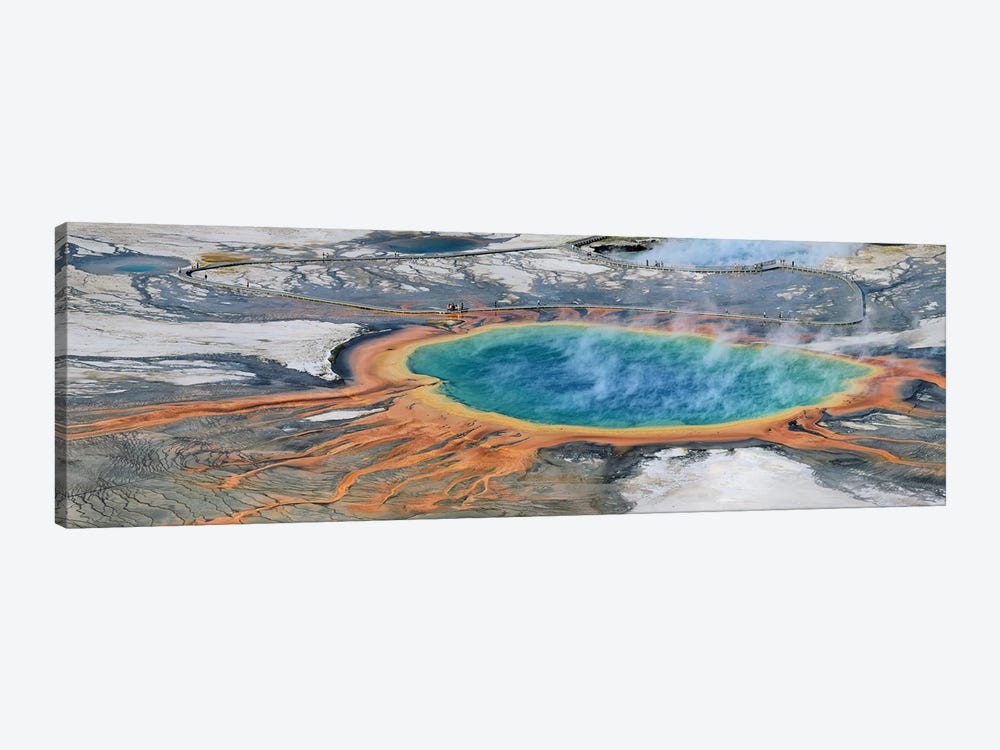 Grand Prismatic Spring - Yellowstone Np by Elmar Weiss 1-piece Canvas Art