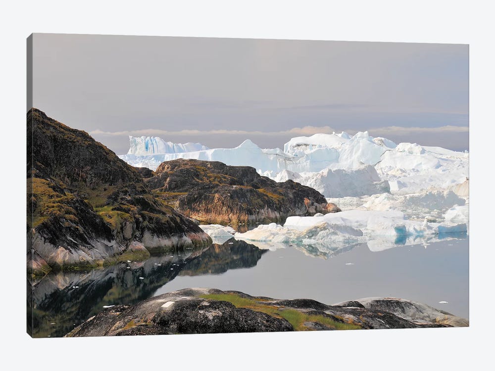 Greenland Icebergs by Elmar Weiss 1-piece Canvas Wall Art