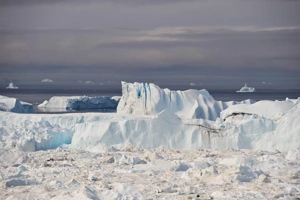Greenland: Icefjord In Greenland by Elmar Weiss