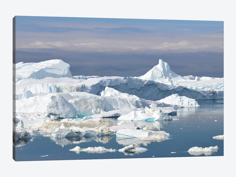 Illulissat Icefjord - Greenland by Elmar Weiss 1-piece Canvas Artwork