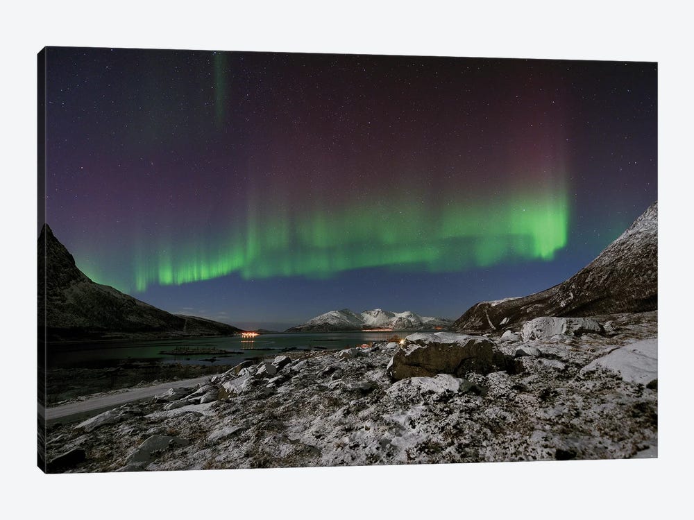 Norway - Polar Lights by Elmar Weiss 1-piece Canvas Art