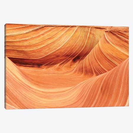 Sandstone Waves Canvas Print #ELM359} by Elmar Weiss Canvas Art