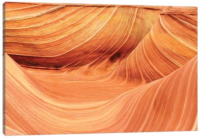 Sandstone Waves Canvas Art Print - Elmar Weiss