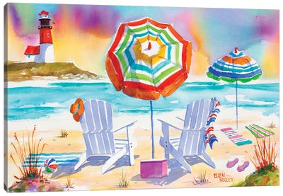 Beach Bliss Canvas Art Print