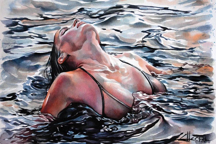 Breathe by Ellectra Art wall art