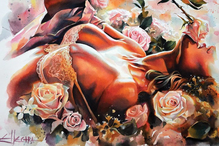 Ellectra Art: Sensual Roses by Ellectra Art