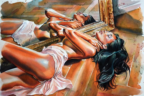 Lingerie: Reflection V by Ellectra Art