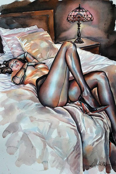 Ellectra Art: Stilettos III by Ellectra Art