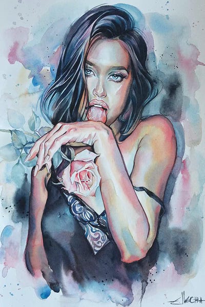 Fading Fragrance III by Ellectra Art canvas print