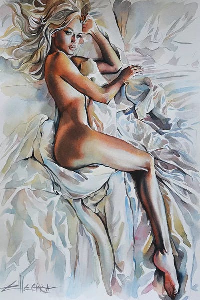 Mornings Like These II by Ellectra Art framed canvas print